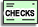 We Accept Checks logo
